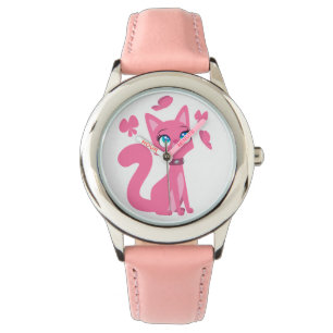 Montre Cat et Butterflies