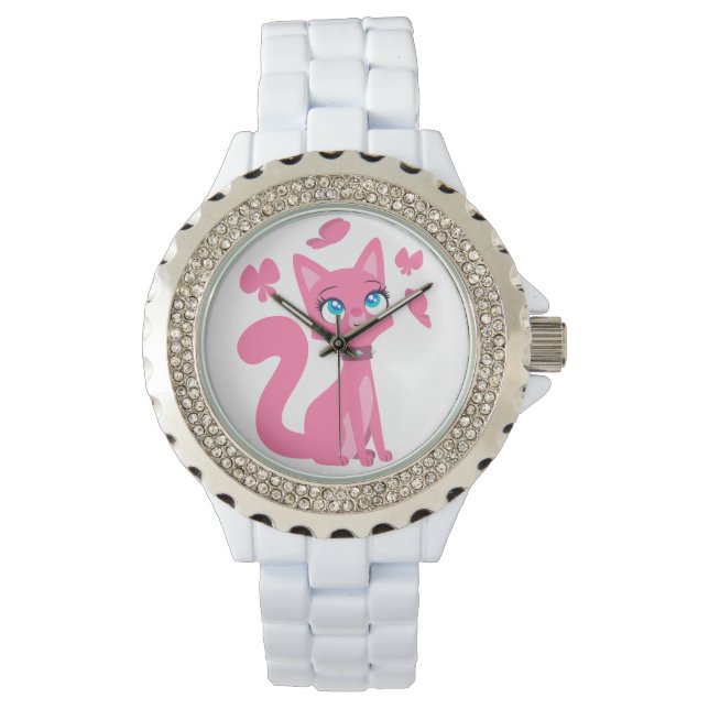 Montre Cat et Butterflies (devant)