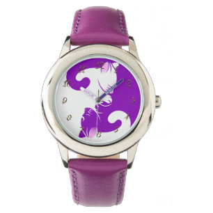 Montre Cats yin yang