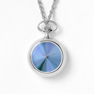 Montre CD couleur bleu, vert et lavande