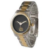 Montre Celebrating 12th Anniversary. Customizable. (Incliné)