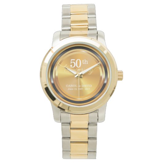 Montre Celebrating 50th Anniversary. Customizable. (devant)