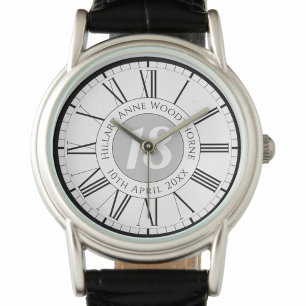 Montre Célébration commémorative d'anniversaire Personnal