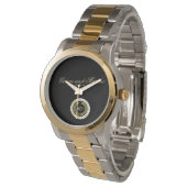 Montre Célébration du 40e anniversaire. Personnalisable . (Incliné)