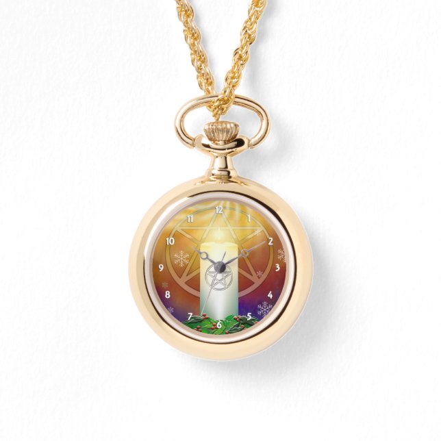 Montre Célébrez la chaleur du soleil de Yule (Recto)