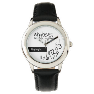 Montre celui qui, je sois tardifs de toute façon