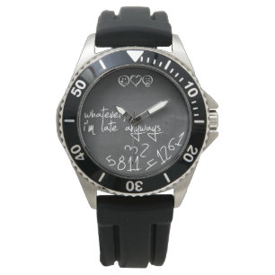 Montre Celui qui, je sois tardifs de toute façon -