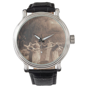 Montre Cercle De Sorcières Femmes Vintages Danser