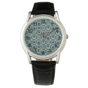 Montre Cercles bleus en cercles