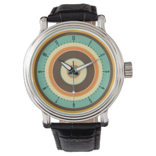 Montre Cercles concentriques colorés 02