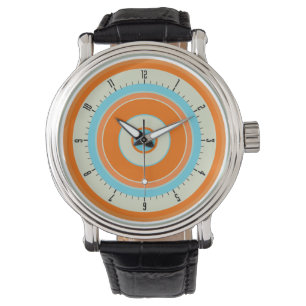 Montre Cercles concentriques colorés 03
