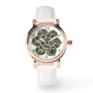 Montre Cercles de quack : Un chef-d'oeuvre de collage de 