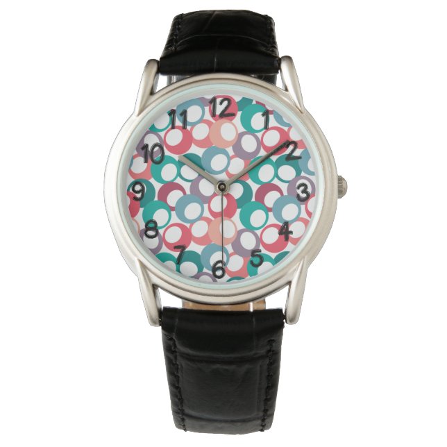 Montre Cercles d'olivier (devant)