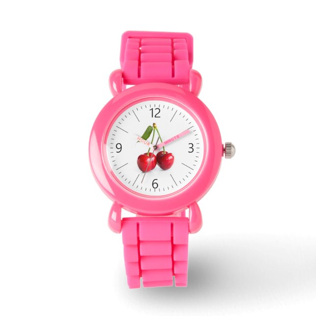 Montre Cerise douce (Recto)