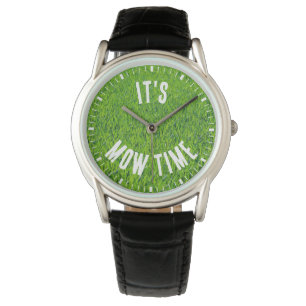 Montre C'est l'heure de la vache tondeuse