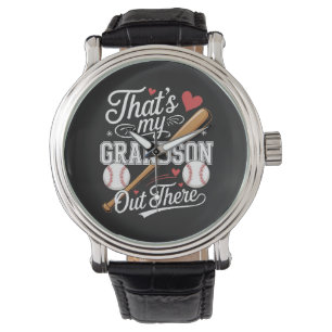 Montre C'est mon petit-fils là-bas Baseball