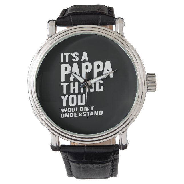Montre C'est un cadeau Pappa Thing Père Père (devant)