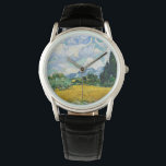 Montre Champ de blé Van Gogh avec Cyprès. Impressionnisme<br><div class="desc">Montre Van Gogh "Blé Field avec Cyprès".</div>