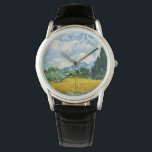 Montre Champ de blé Van Gogh avec Cyprès. Impressionnisme<br><div class="desc">Montre Van Gogh "Blé Field avec Cyprès".</div>