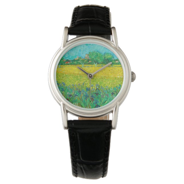 Montre Champ Van Gogh avec Irises près d'Arles (devant)
