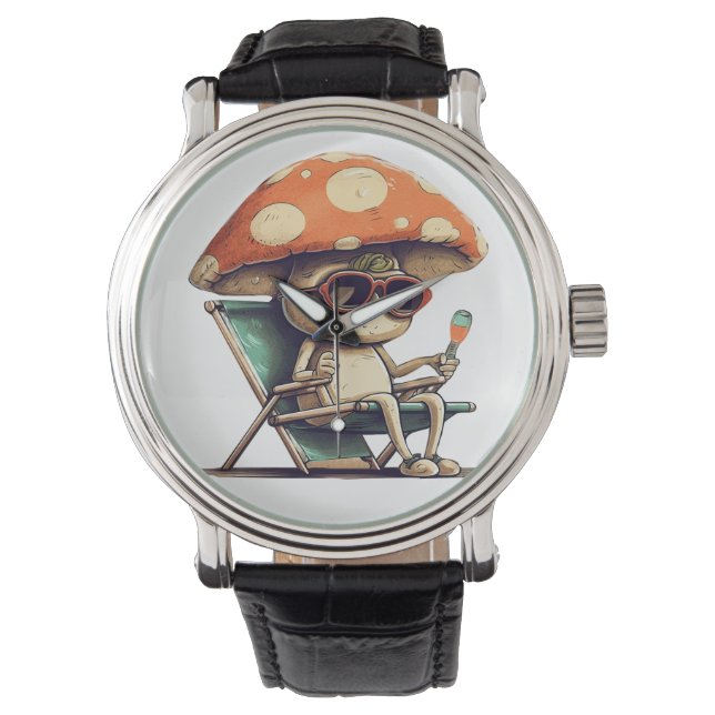 Montre Champignon d'été (devant)