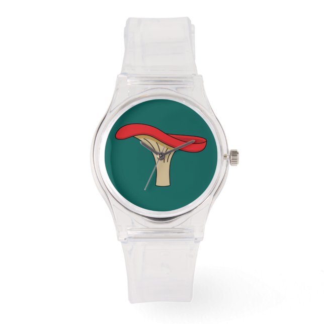 Montre Champignons rouges caricaturés (Recto)