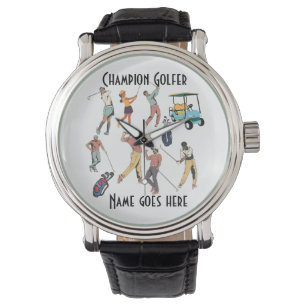Montre Champion Golfer Watch - nom de la personnaliser