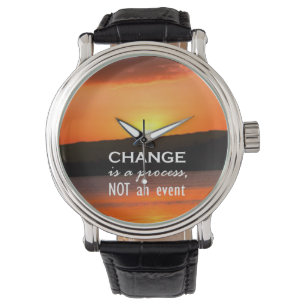 Montre Changez est un processus