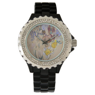 Montre Charles Rennie Mackintosh - Mont Louis - fleur