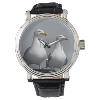 Montre Charming Mr & Mrs Gully Seagull Couple Expressive 
