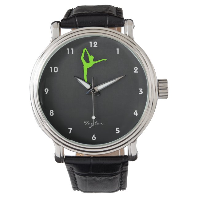 Montre Chartreuse, Neon Green (devant)