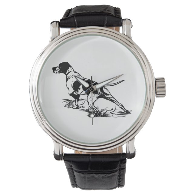 Montre Chasse au chien (devant)