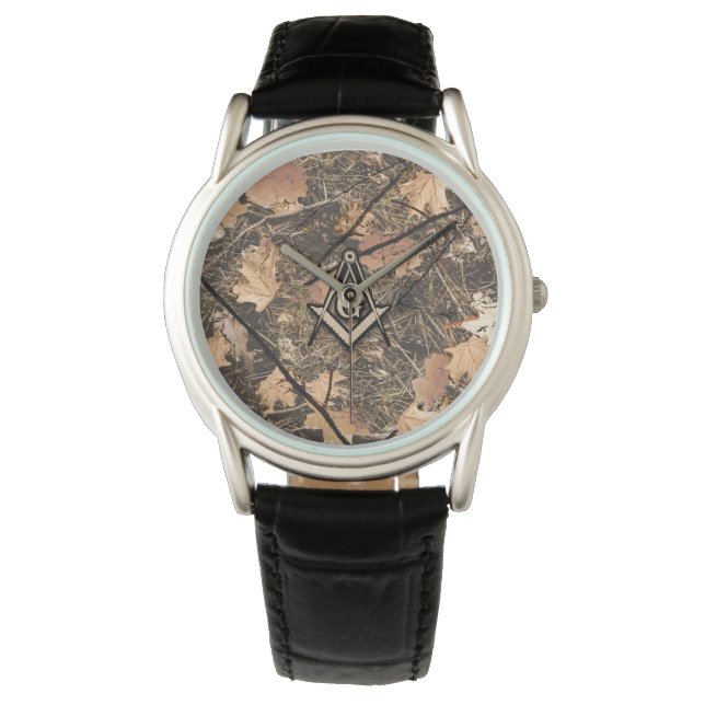 Montre Chasse Camouflage Carré Compass (devant)