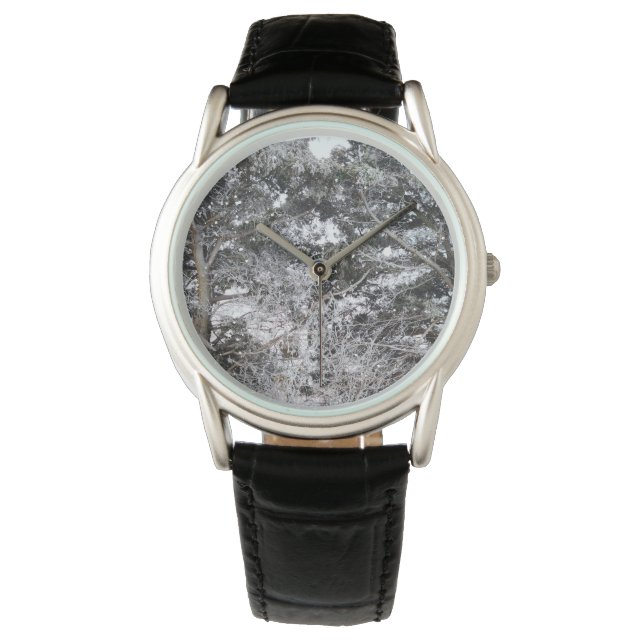 Montre Chasse Camouflage Motif de neige 4 (devant)