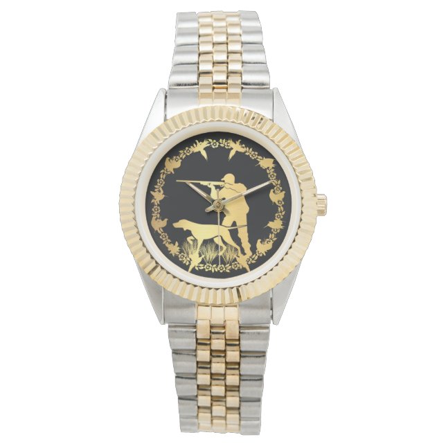 Montre Chasseur d'or (devant)