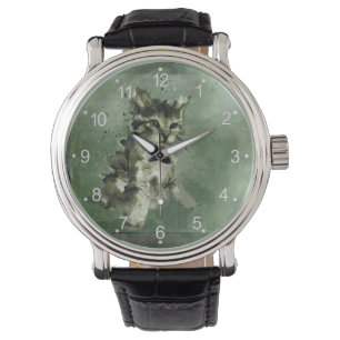 Montre Chat aquarelle