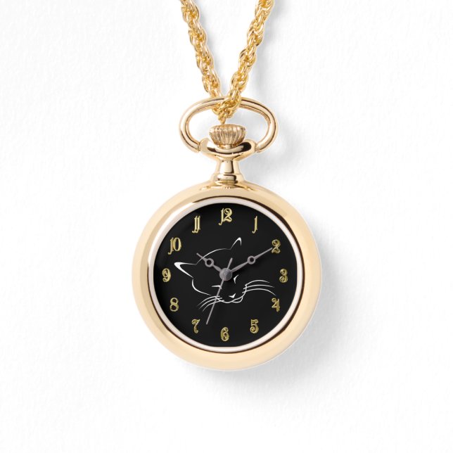 Montre Chat endormi (Recto)