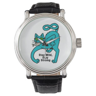 Montre Chat Expressif Excentrique