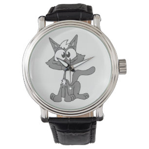 Montre Chat gris