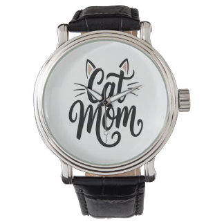 Montre Chat Maman Whiskers et Oreilles