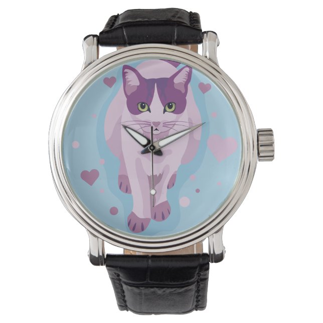 Montre Chat, Minou, Miaou (devant)