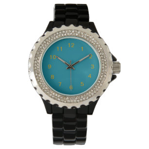 Montre Chat turquoise II