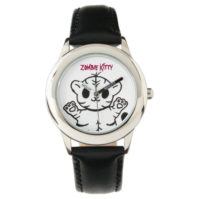 Montre Chat Zombie (devant)