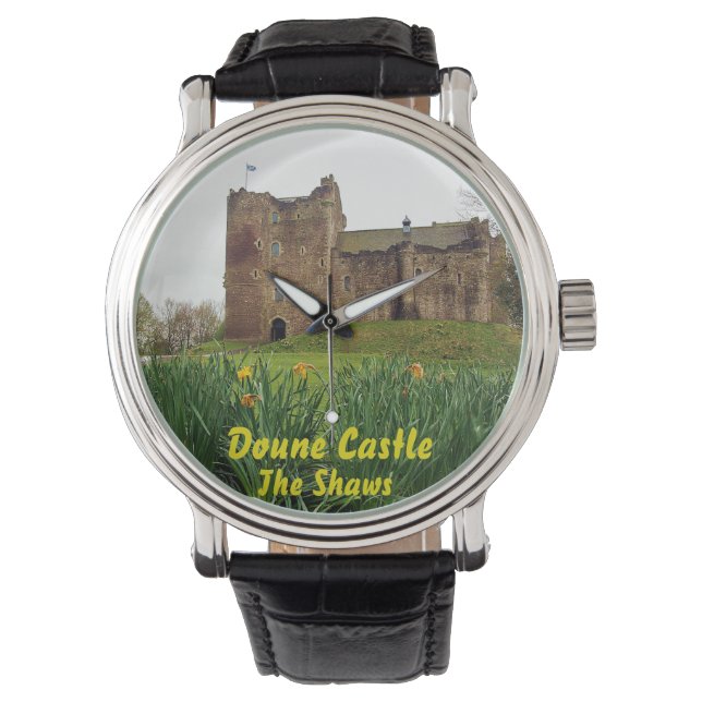 Montre Château écossais de Doune de Shaws Ancienne famill (devant)