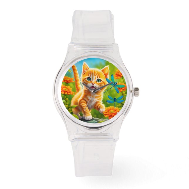 Montre Chaton joyeux (Recto)
