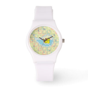 Montre Chaucer le canard en caoutchouc