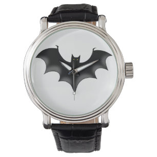 Montre chauve-souris noire