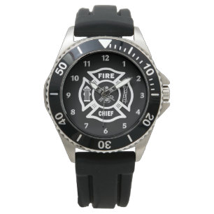 Montre Chef des pompiers de sapeur-pompier