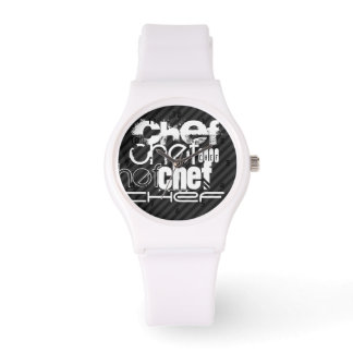 Montre Chef ; Gris noir et gris foncé