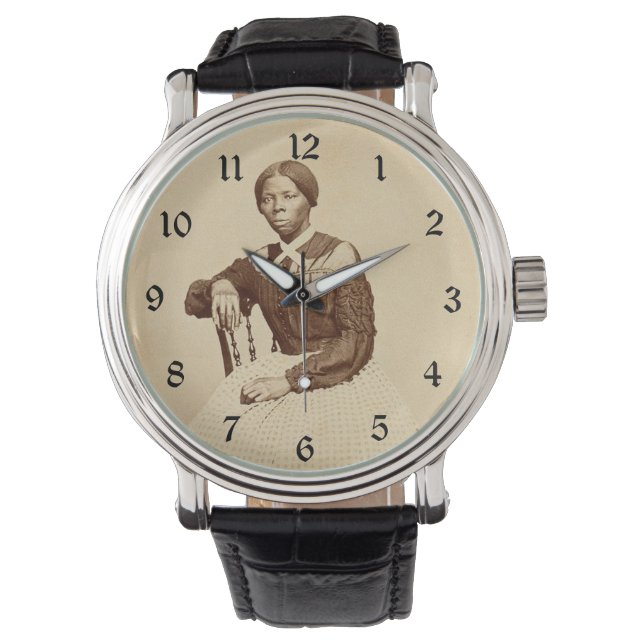 Montre Chemin de fer abolitionniste Harriet Tubman (devant)